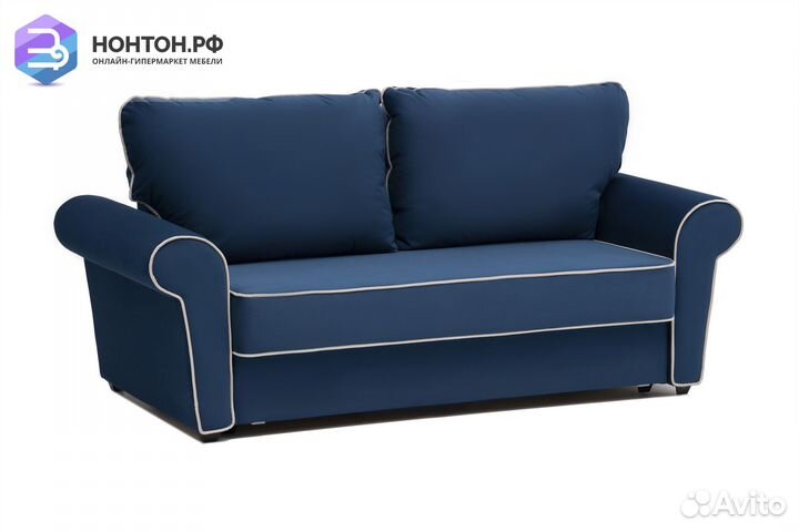 Диван еврокнижка Прованс темно-синий