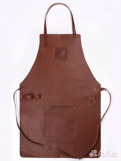 Фартук из натуральной кожи