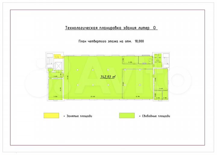 Современный Офис с парковкой, 742.9 м²