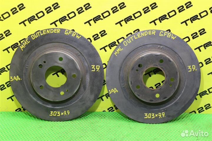 Тормозной диск задний Mitsubishi Outlander GF8W