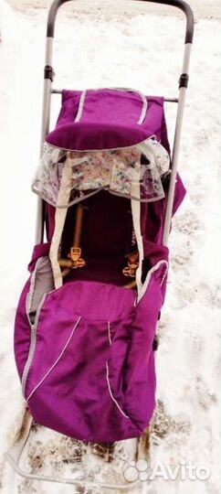 Коляска санки