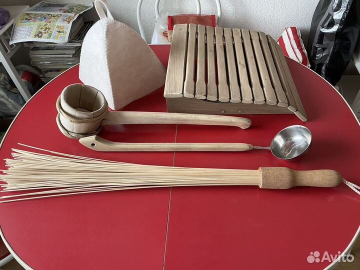 Банные принадлежности б/у одним лотом