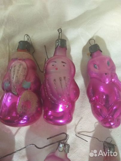 Елочные игрушки Советского периода СССР