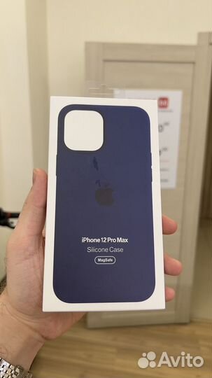 Silicone Case MagSafe iPhone 12 Pro Max Deep Navy