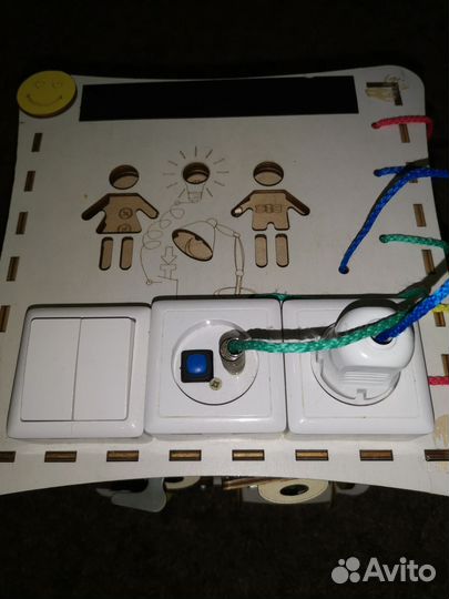 Бизиборд бизикуб домик