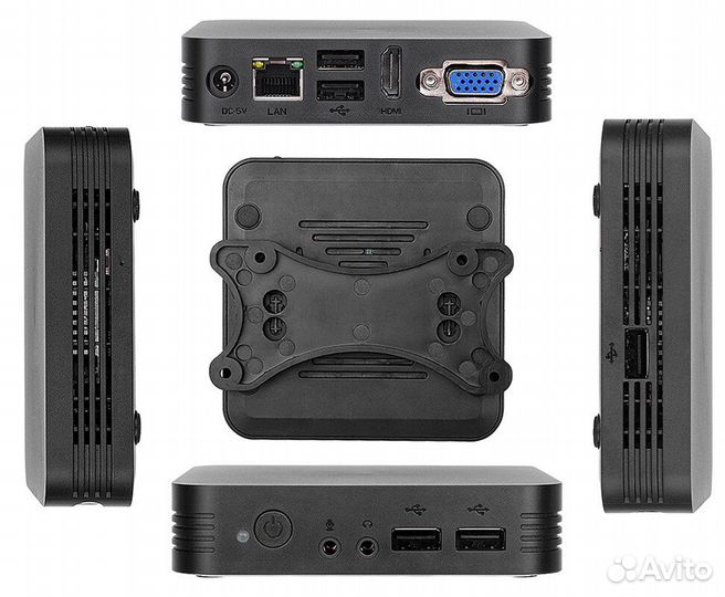 Миникомпьютер тонкий клиент (RDP thin client)