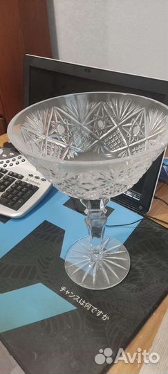 Вазы хрустальные СССР