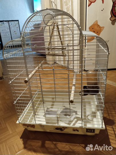 Клетка для попугая бу