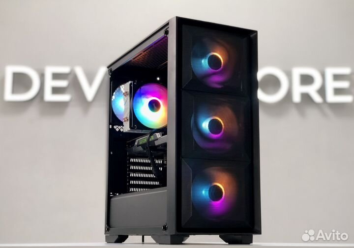 Игровой Intel 8/16 ядер, RTX 2060, 16Gb, SSD + RGB