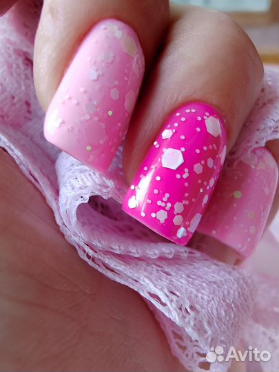 Маникюр гель лак