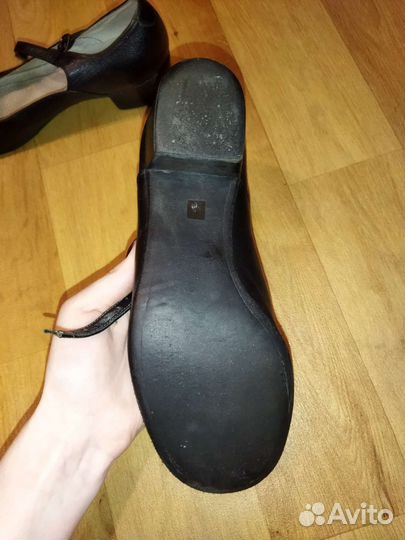 Туфли концертные профессиональные для танцев кожа