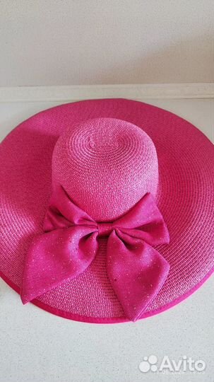 Шляпа женская летняя с широкими полями