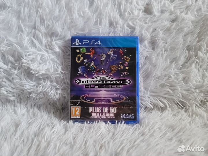 PS4. Sega Mega Drive Classics. Новый диск