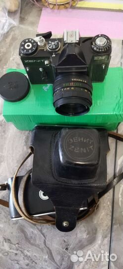 Пленочный фотоаппарат зенит ем