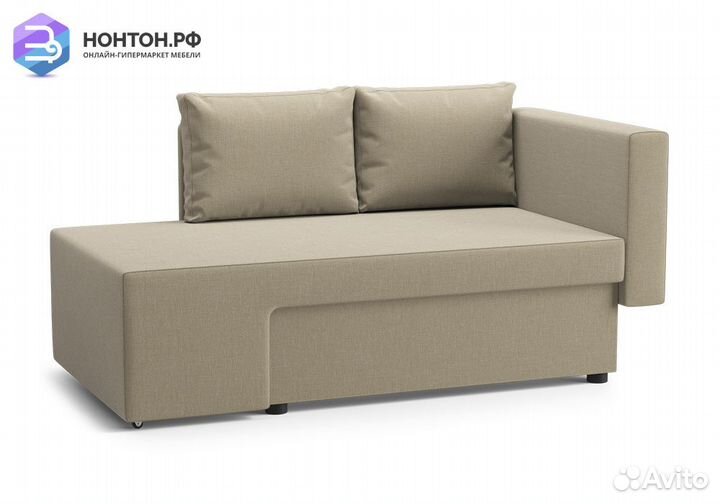 Диван еврокнижка Дагмар бежевый