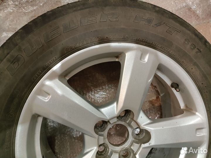 Резина в дар 225 65 17 лето