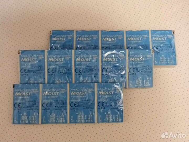 Линзы контактные однодневные acuvue