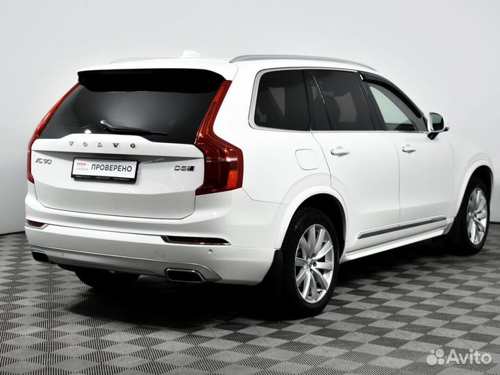 Volvo XC90 2.0 AT, 2017, 161 000 км