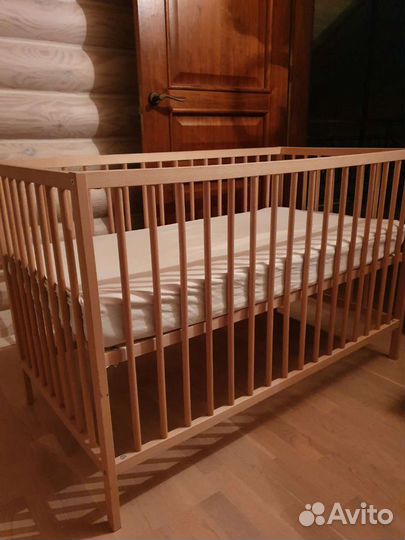 Икеа кроватка до 4 лет 120*60