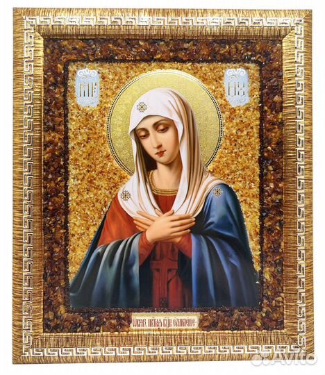 Иконы из янтаря