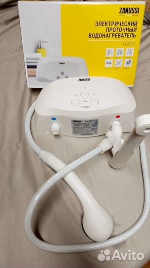 Водонагреватель проточный zanussi