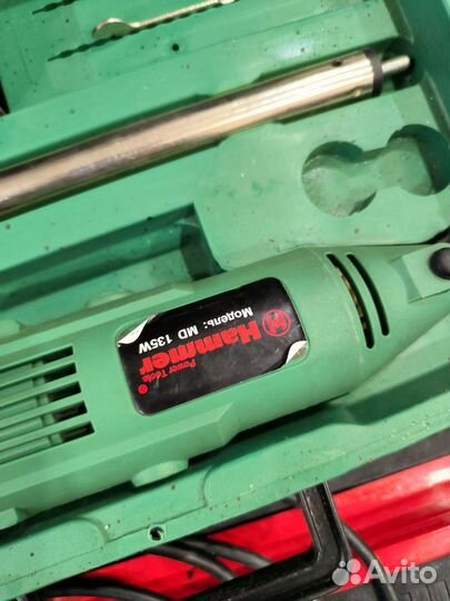 Дремель гравер с гибким валом и стойкой