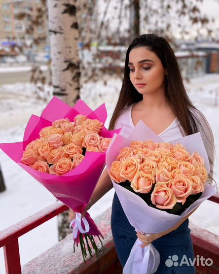 25 роз 2500