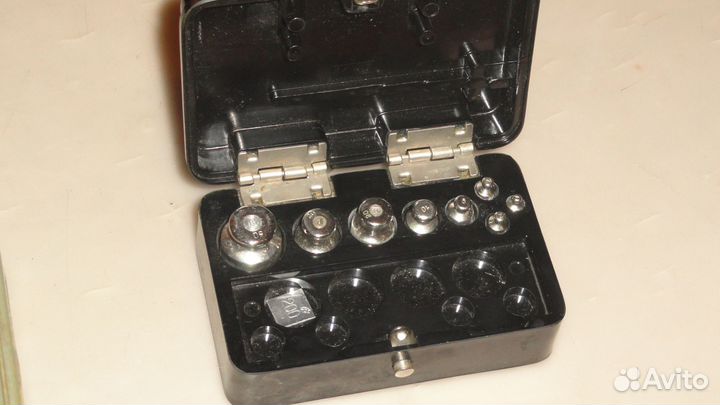 Гири эталонные\лабораторные СССР-2 набора