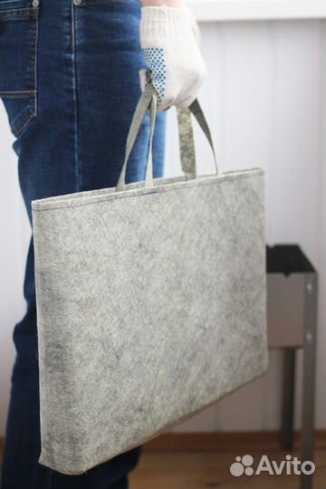 Мангал разборный переносной многоразовый с сумкой