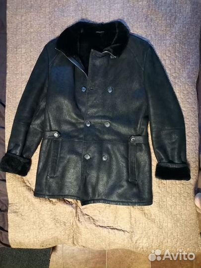 Дубленка мужская из овчины р.50-52