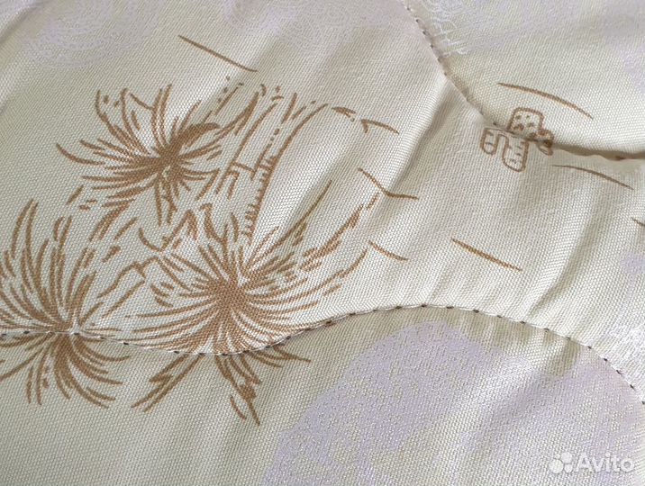 Одеяло шерсть в тике всесезонное евро Иваново