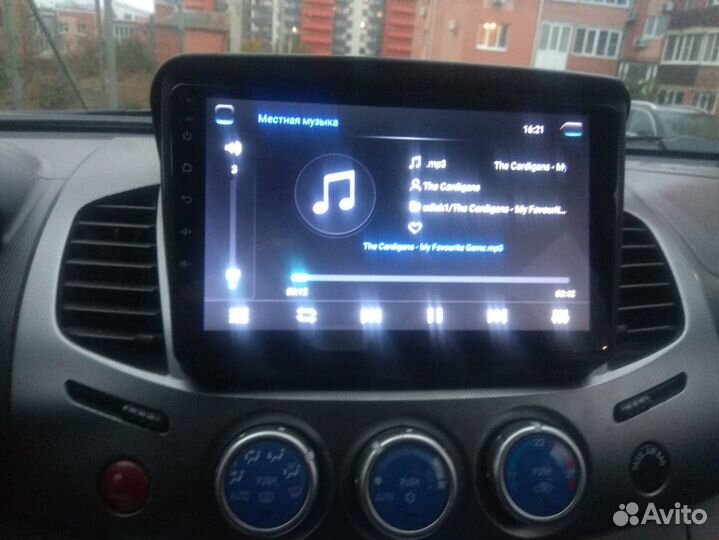 Магнитола Mitsubishi L200 Android