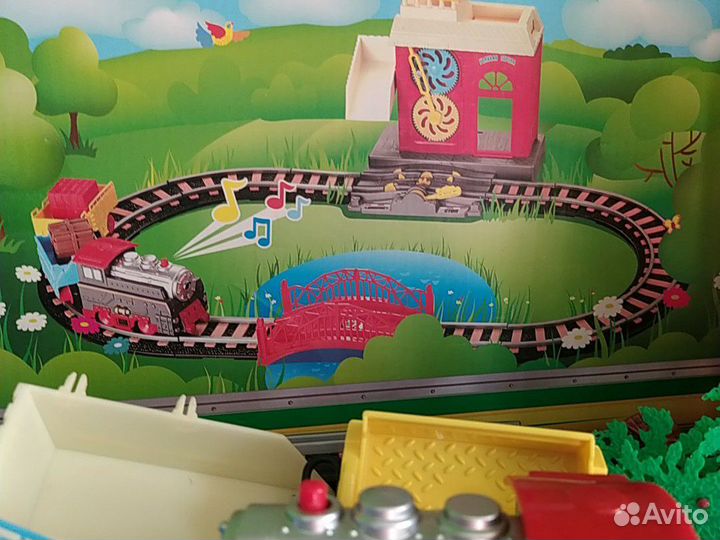 Поезд. железная дорога