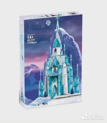 Конструктор Холодное сердце замок Эльзы