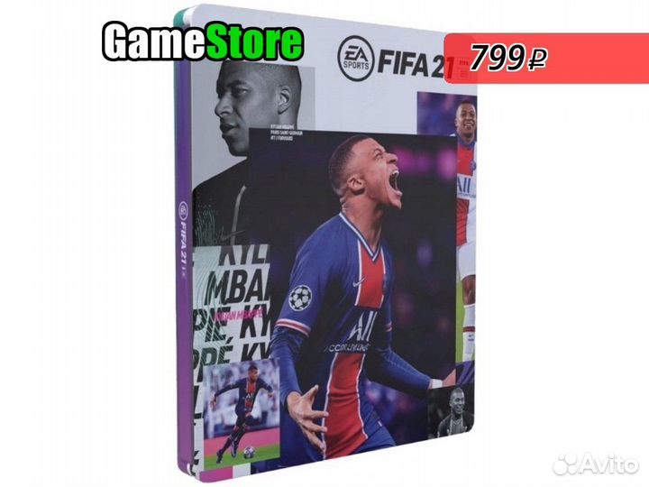 Стилбук Fifa 21 Steelbook без игры б/у