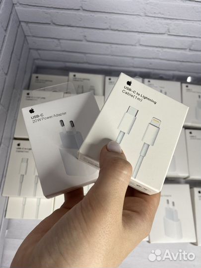 Оригинальная зарядка на iPhone 20w