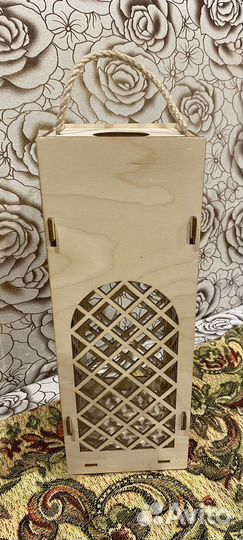 Подарочная коробка для бутылки вина