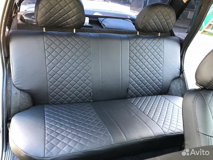 Чехлы на Ваз 2115 из Экокожи Ромб