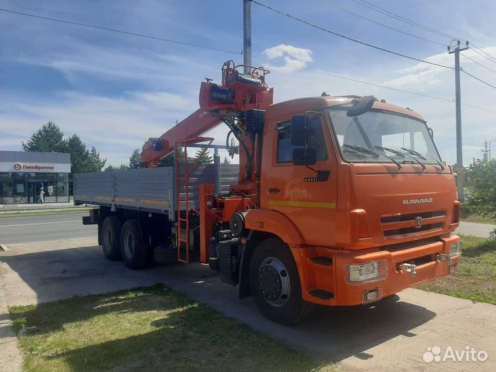 КамАЗ 65115 с КМУ, 2023