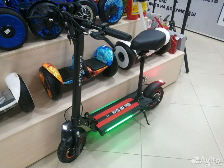 Электросамокат kugoo Max Speed 500W 11 Ah