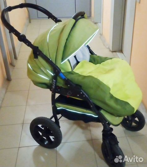 Коляска 3 в 1 zippy verdi