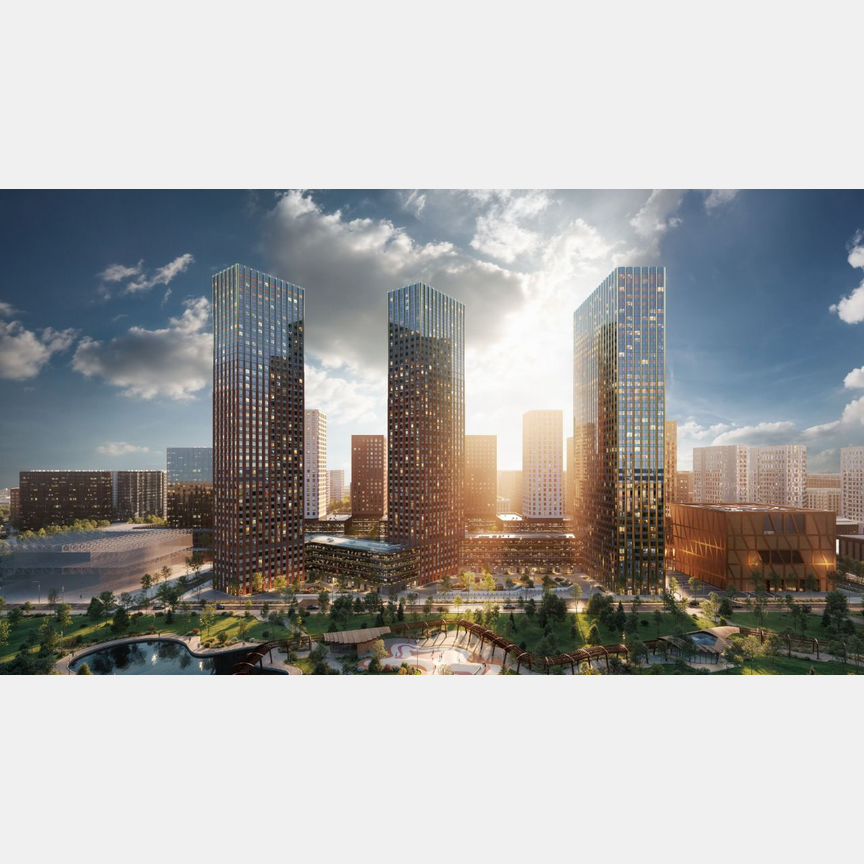 2-к. квартира, 65,6 м², 18/43 эт.