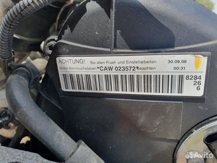 Двигатель Volkswagen Tiguan 5N 2.0 CAW 2007-2011