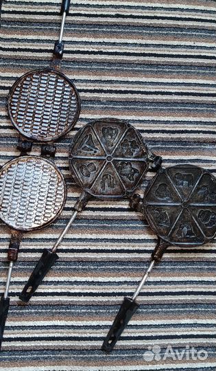 Формы для выпечки печенья и вафли СССР