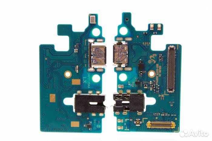 Шлейф для Samsung M317F M31S (плата) + разъем заря