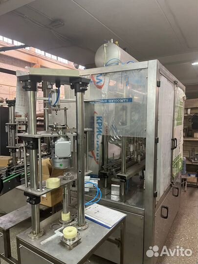 Линия розлива газ. воды (автомат 3000 б.ч.)