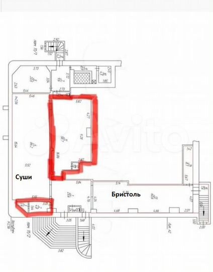 Торговая площадь, 58.7 м²