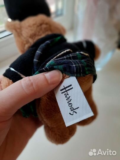 Винтажный мишка тедди из Harrods