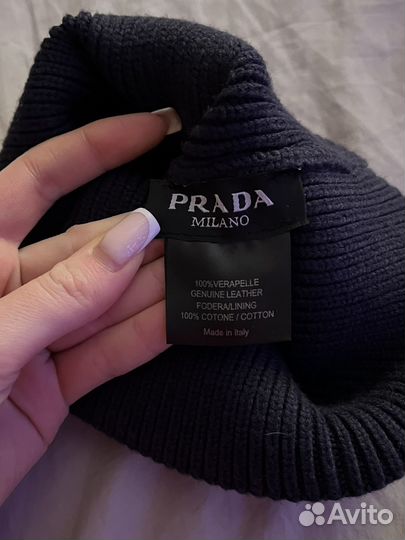 Шапка prada