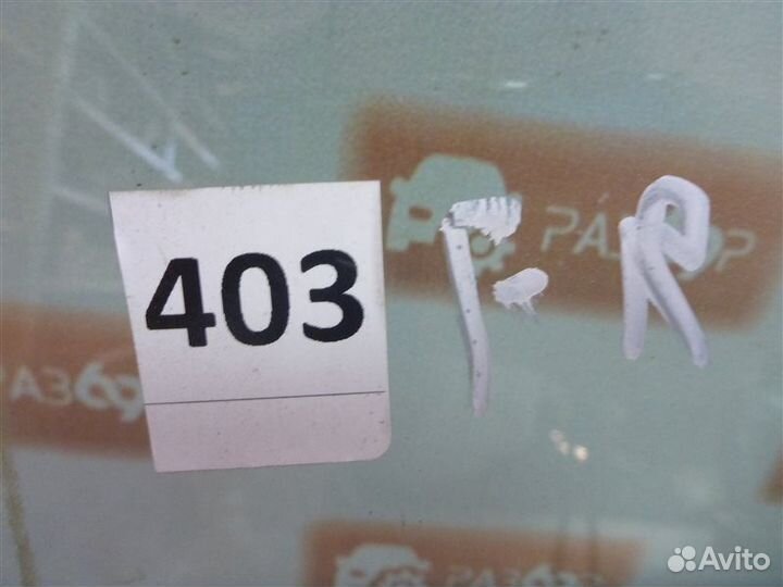 Стекло двери переднее правое Citroen Berlingo MF